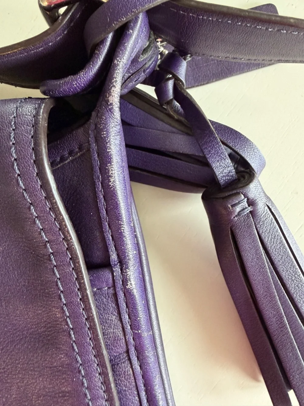 Coach Legacy Patricia bag in purple